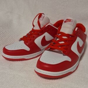 Nike Red and White Athletic Shoes,size 12, Bundle & Save